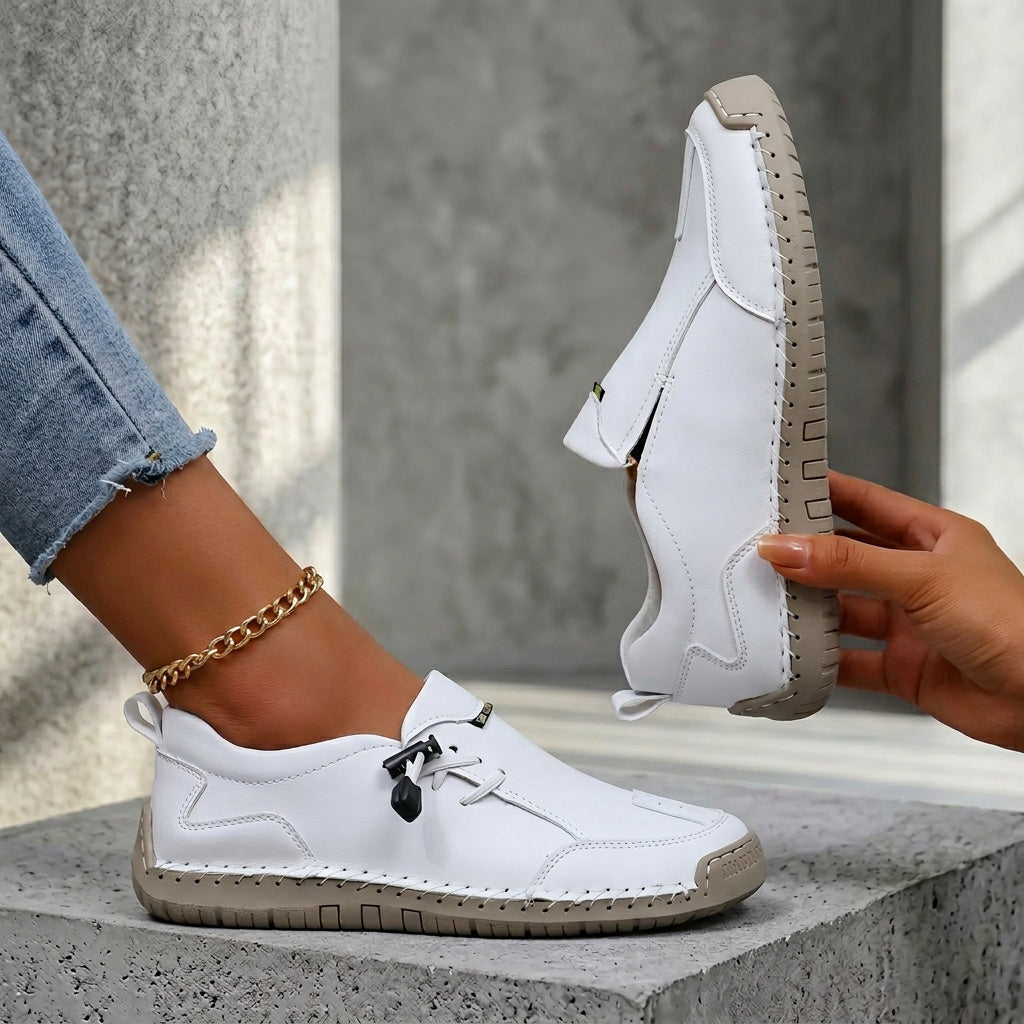 Prudence | Mocassins Confort Piqués Main