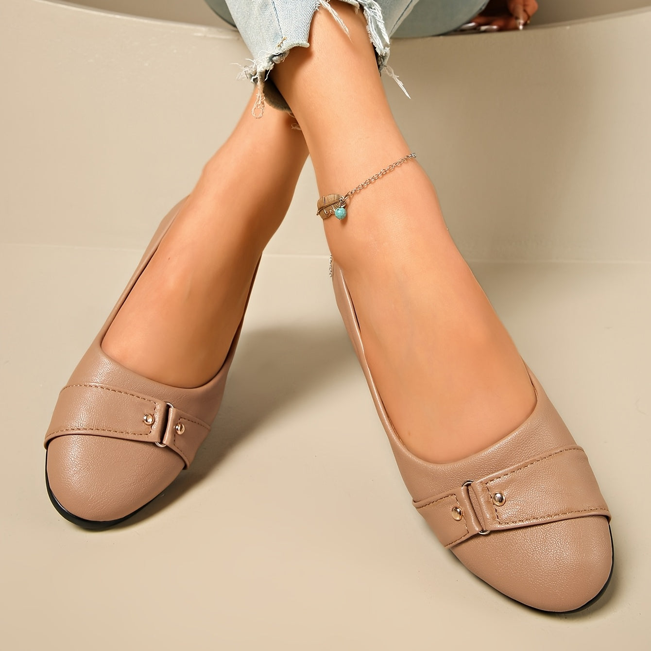 Maëva | Ballerines Compensées Confort