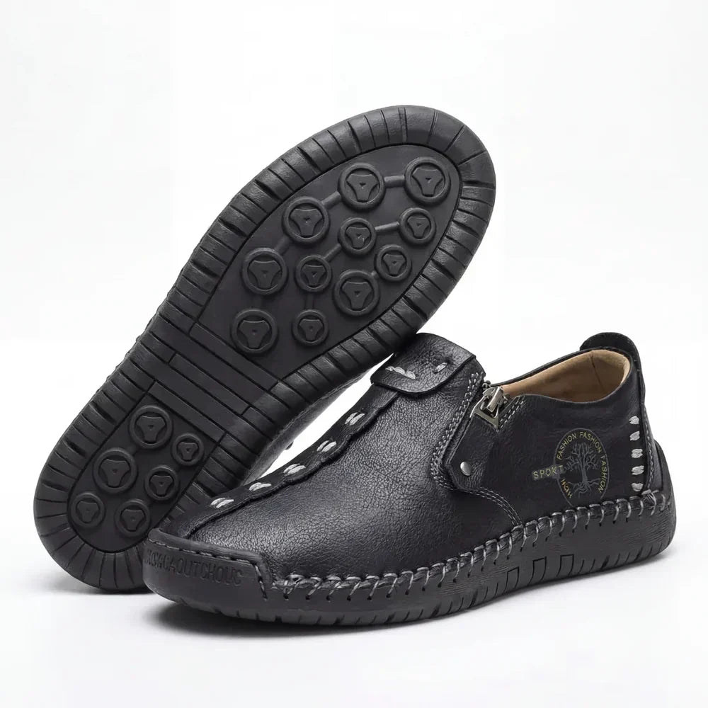 Fleurette | Mocassins Orthopédiques Confort Zippés