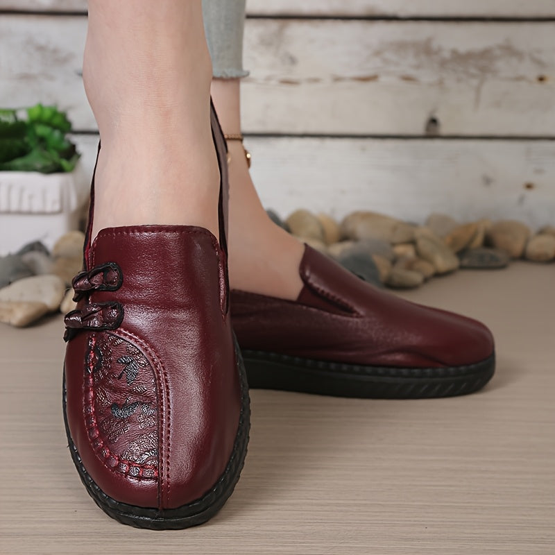Laurentine | Mocassins Souples à Enfiler
