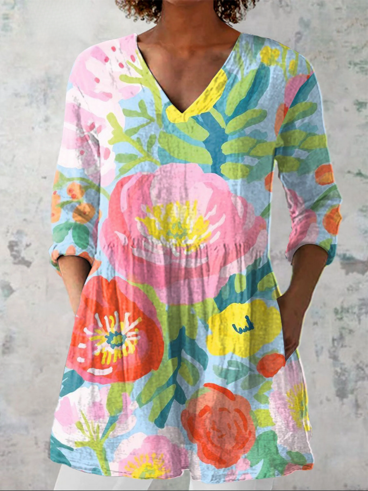 Josette | Blouse Longue Vaporeuse