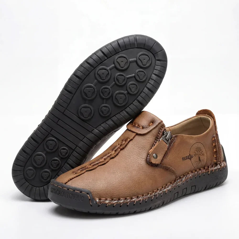 Fleurette | Mocassins Orthopédiques Confort Zippés