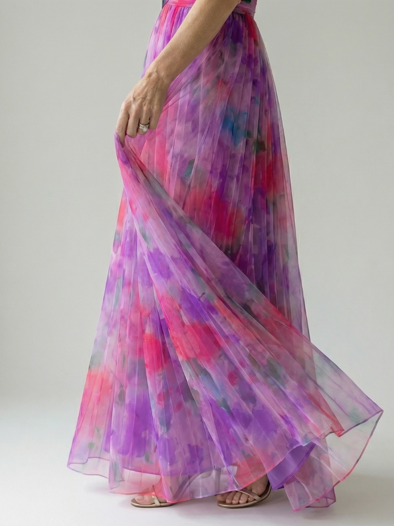 Hélène | Robe Maxi Cache-Cœur Douce