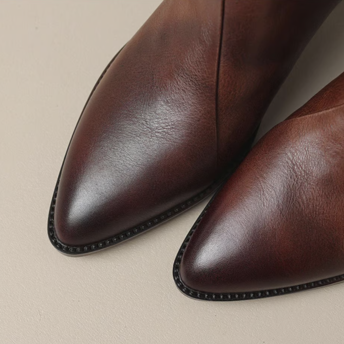 Laurence | Bottines Élégantes en Cuir