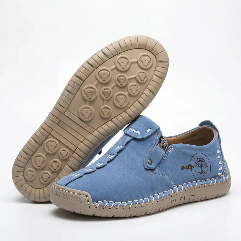 Fleurette | Mocassins Orthopédiques Confort Zippés