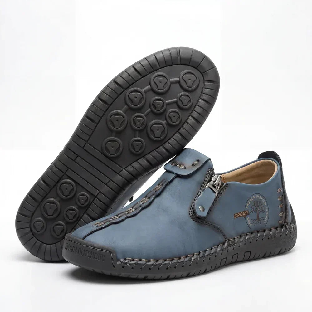 Fleurette | Mocassins Orthopédiques Confort Zippés