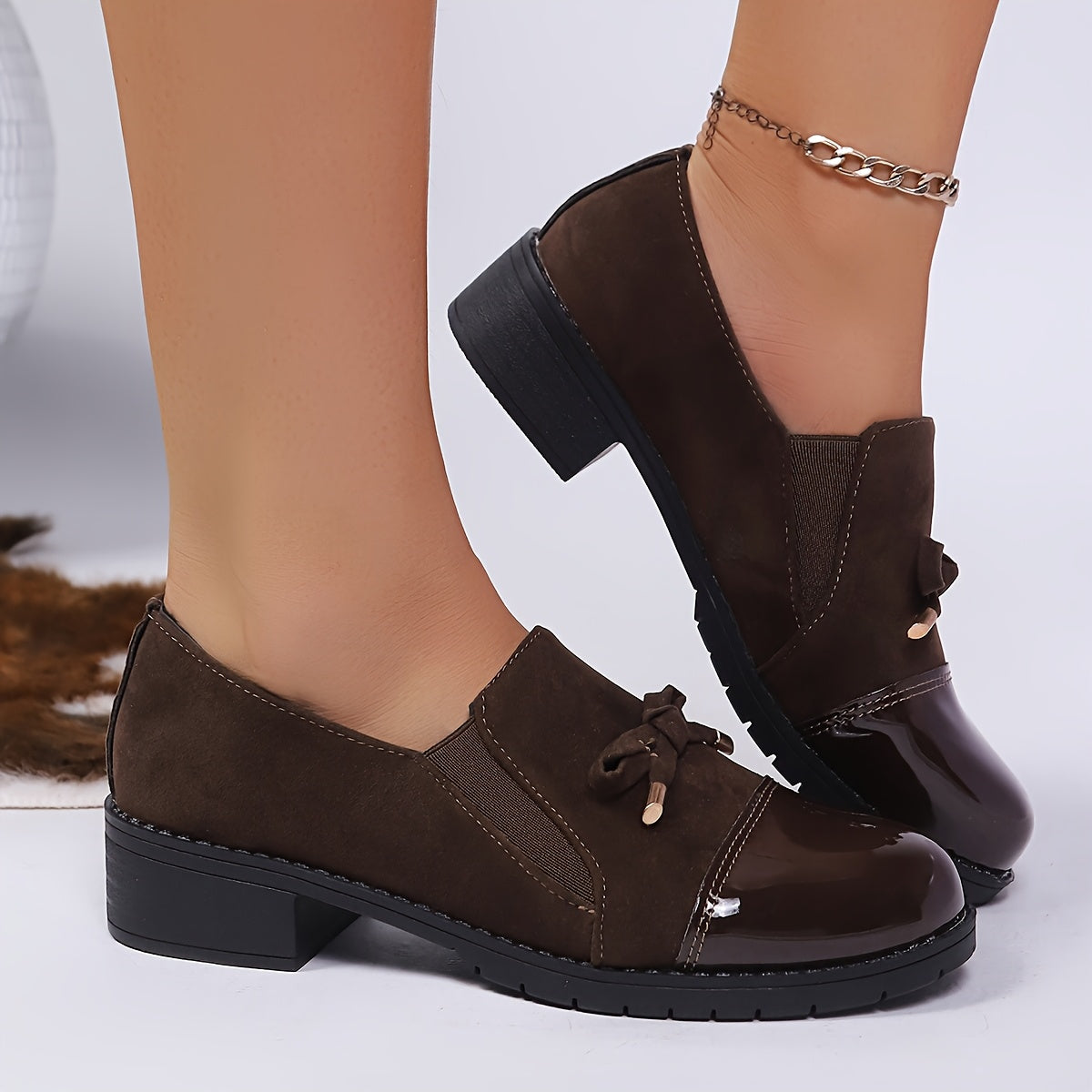 Julietta | Mocassins Confort Bout Verni
