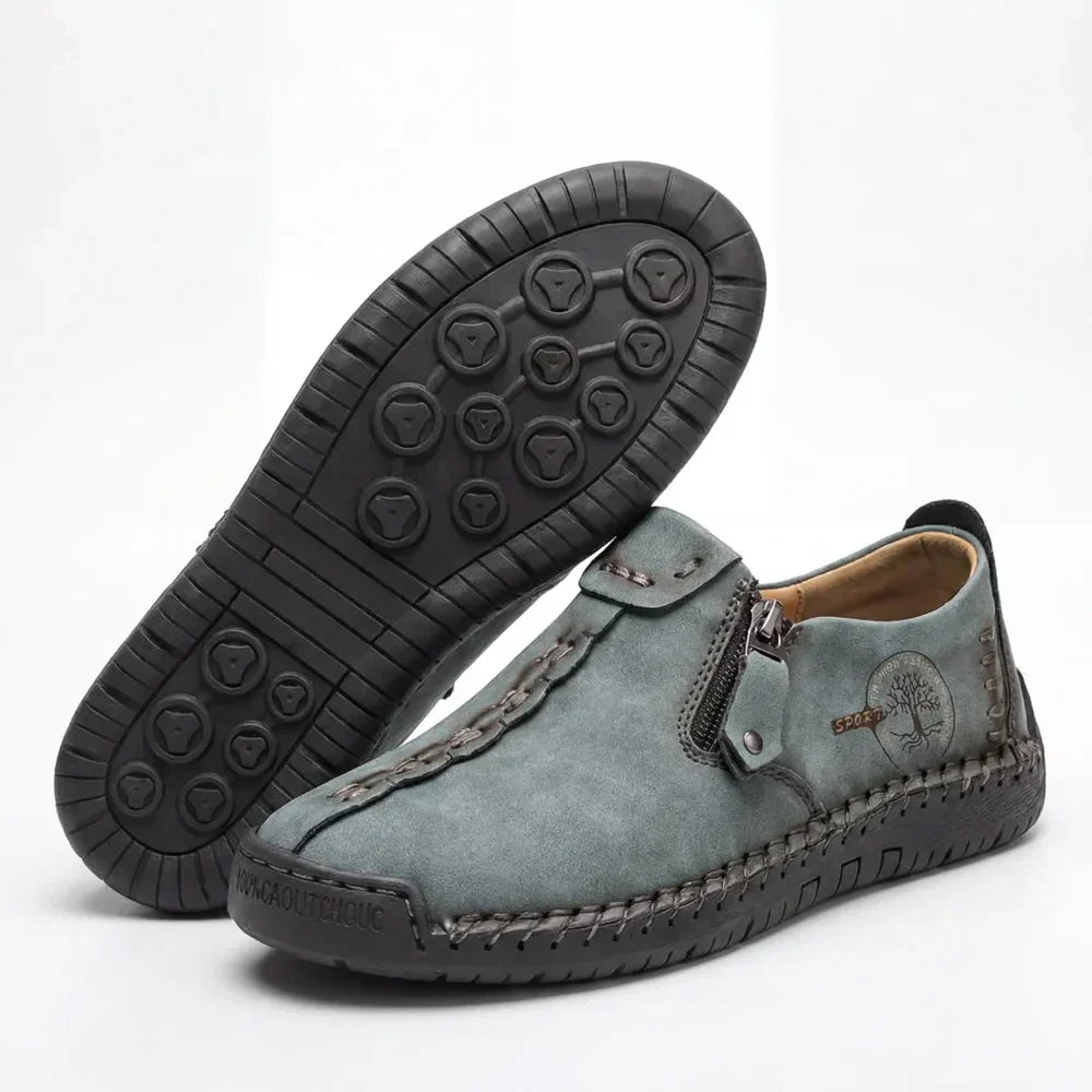 Fleurette | Mocassins Orthopédiques Confort Zippés