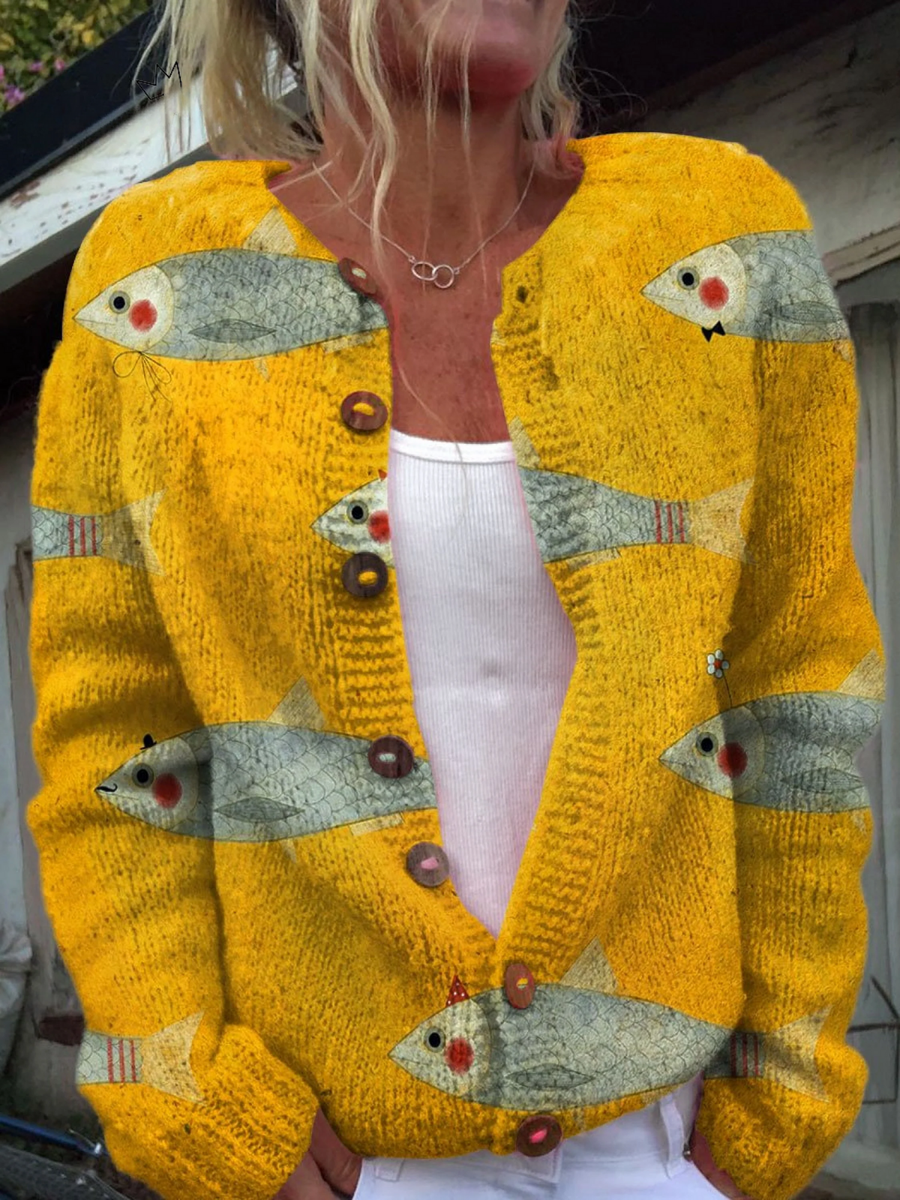 Anouk™ | Vintage Cardigan Sweater