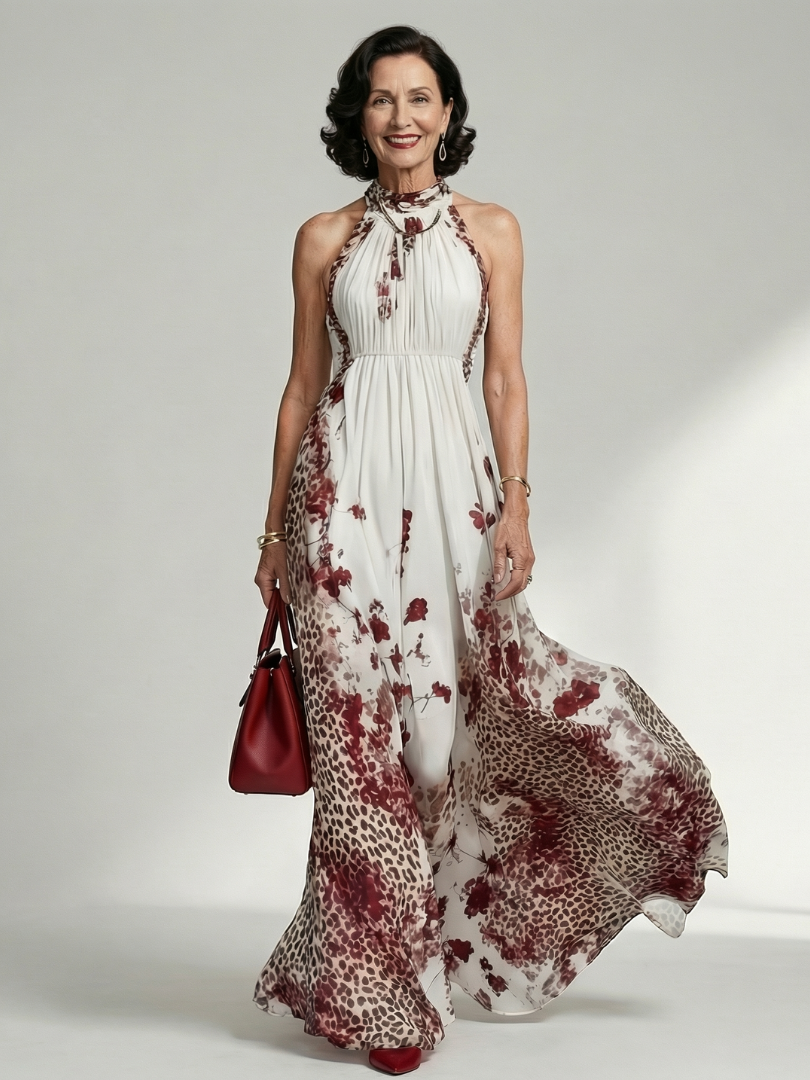 Margaux | Robe Maxi Plissée