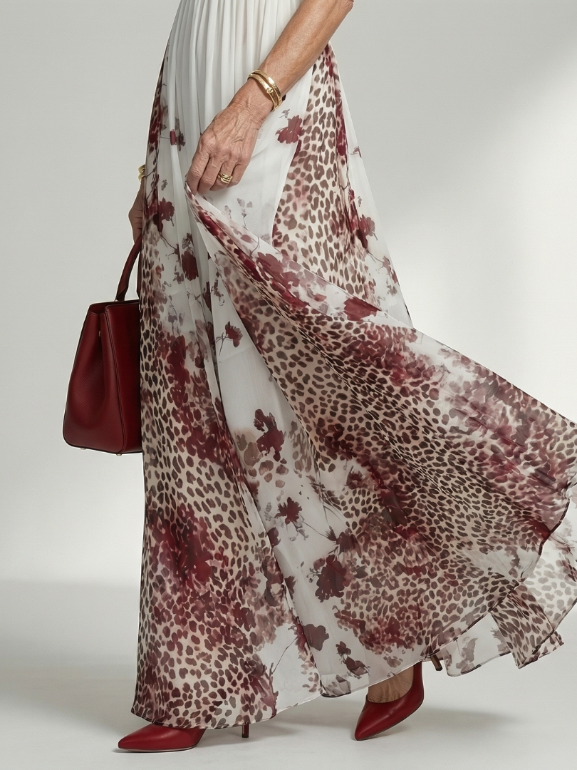 Margaux | Robe Maxi Plissée
