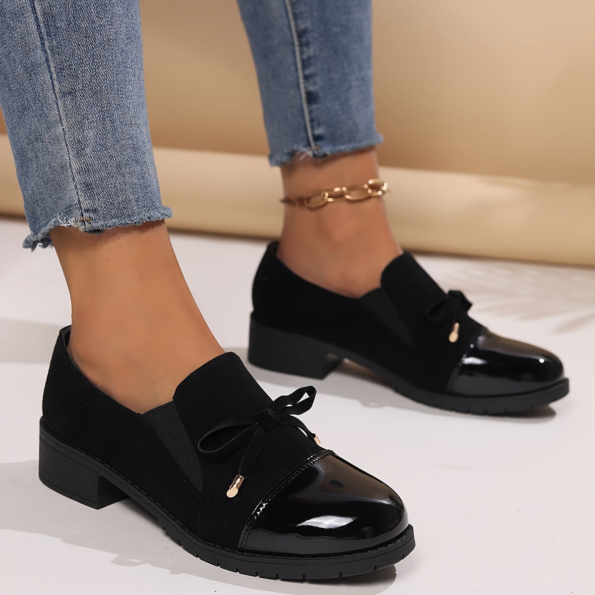 Julietta | Mocassins Confort Bout Verni
