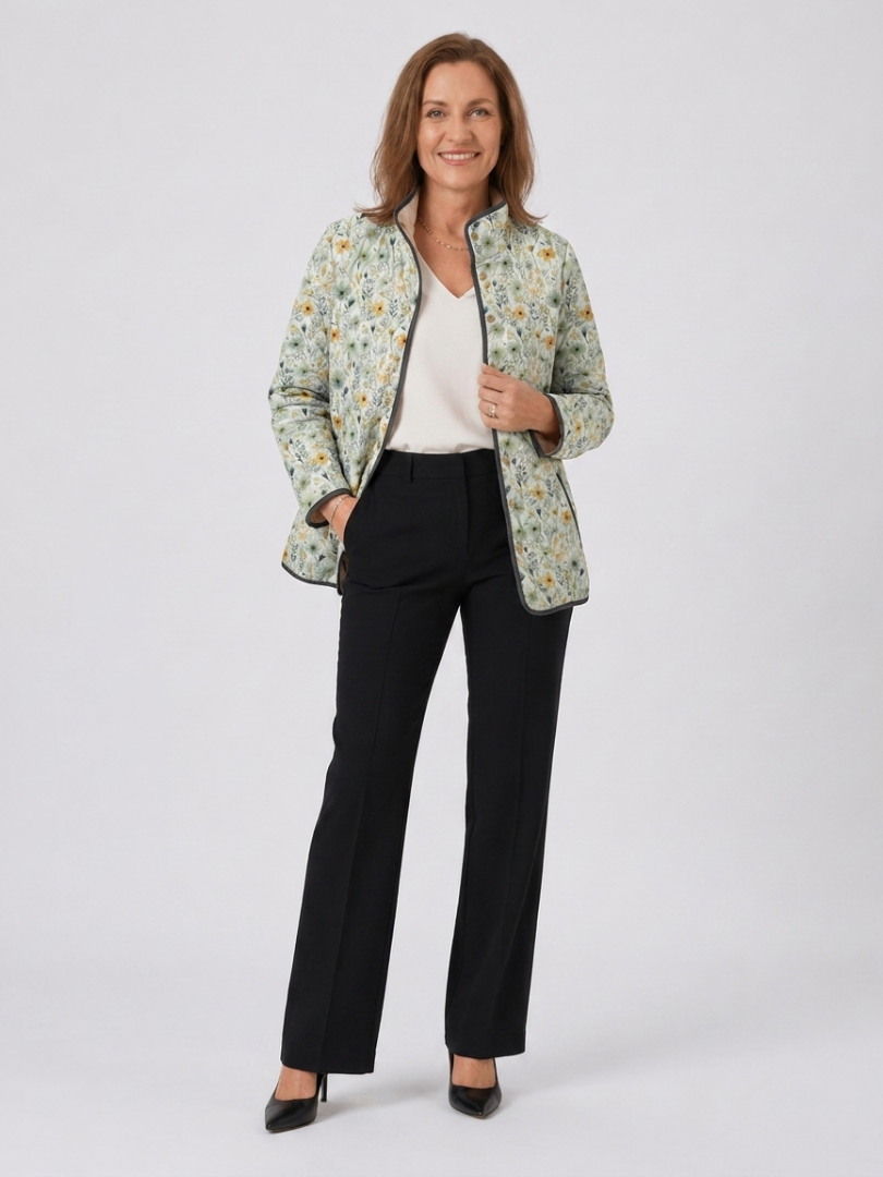 Monique | Veste Matelassée Champêtre