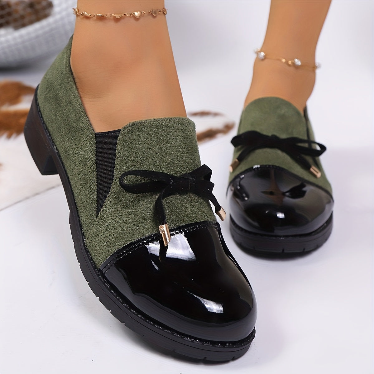 Julietta | Mocassins Confort Bout Verni