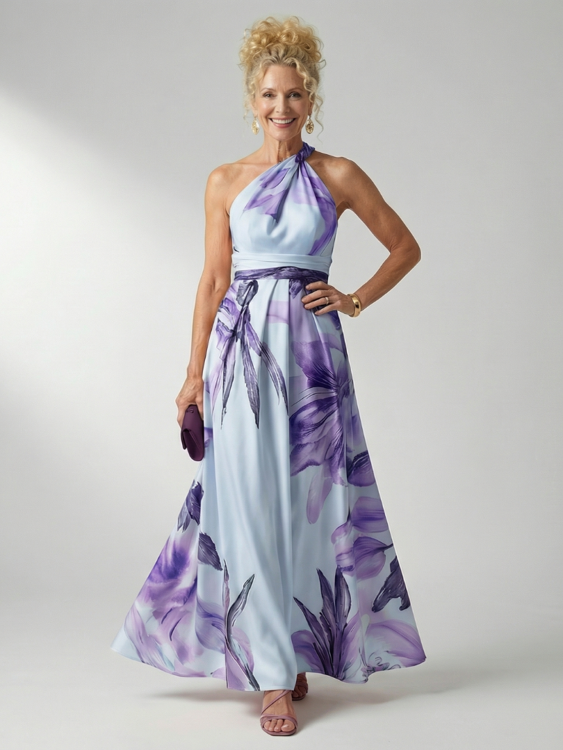 Inès | Robe Maxi Fleurie Légère