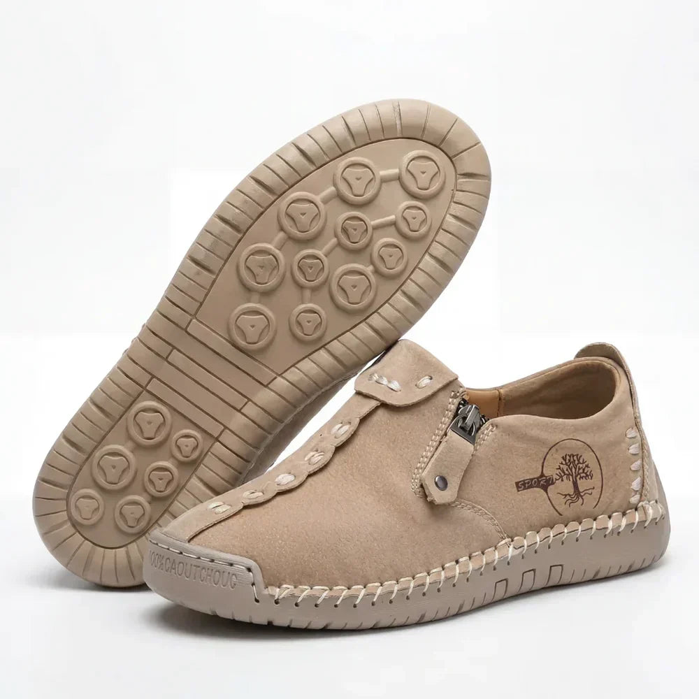 Fleurette | Mocassins Orthopédiques Confort Zippés