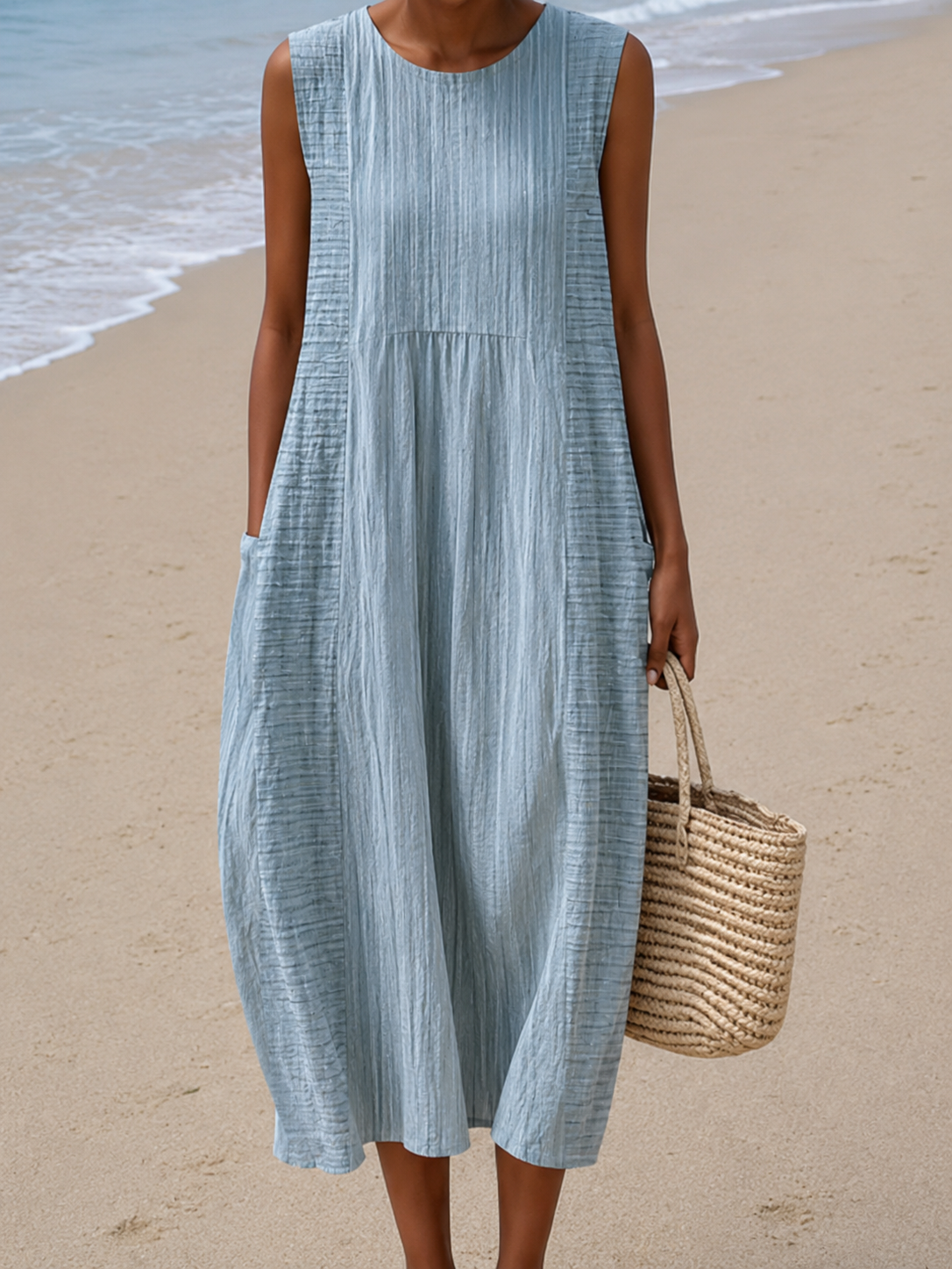 Dina™ Robe Midi Imprimée