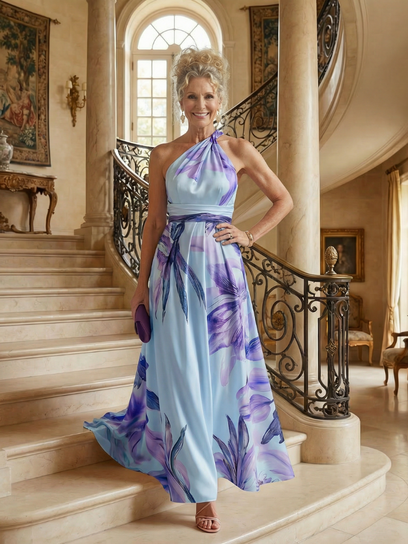 Inès | Robe Maxi Fleurie Légère