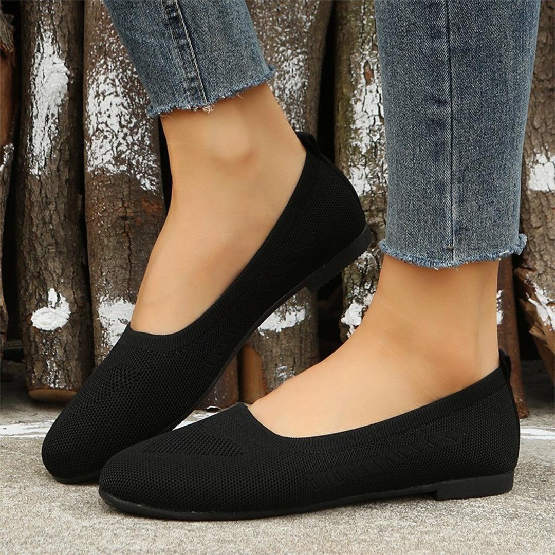 Mélusine | Ballerines Souples en Maille