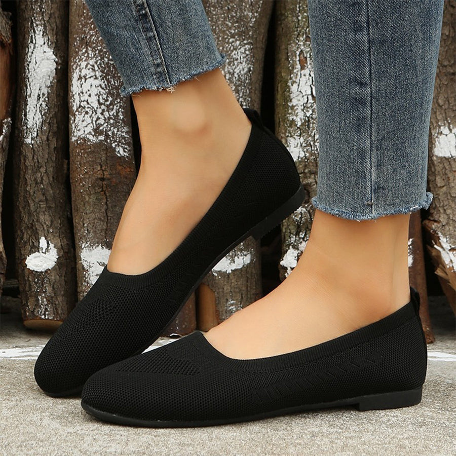 Mélusine | Ballerines Souples en Maille