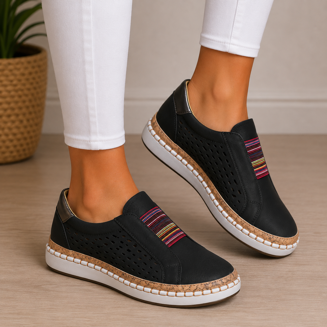 Nolwenn | Mocassins Confort Sans Lacets