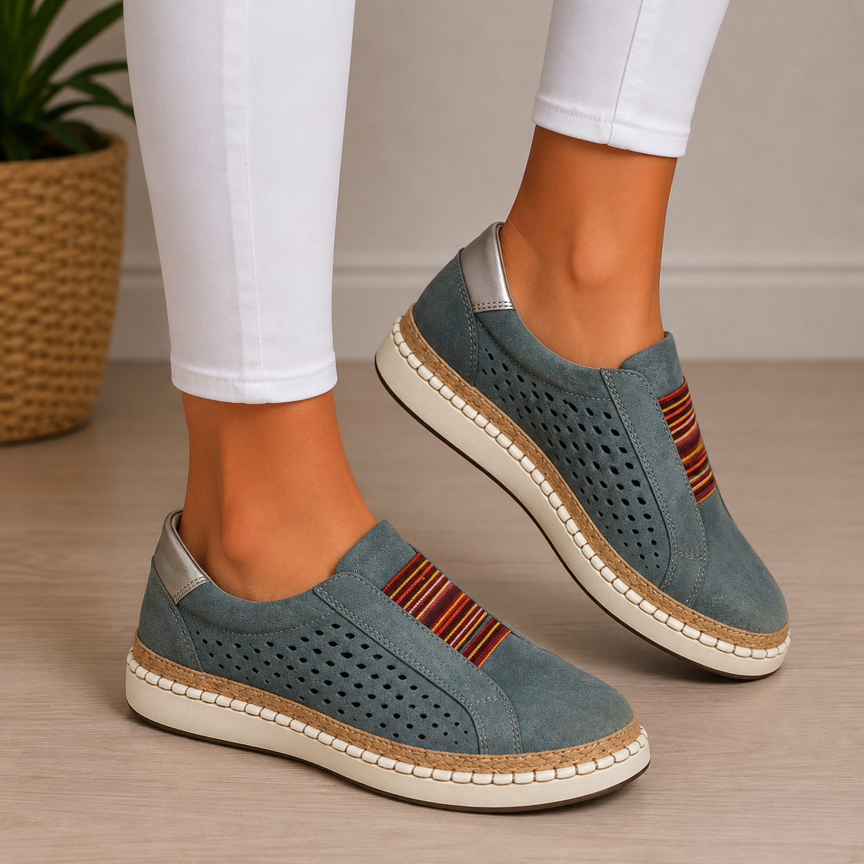 Nolwenn | Mocassins Confort Sans Lacets