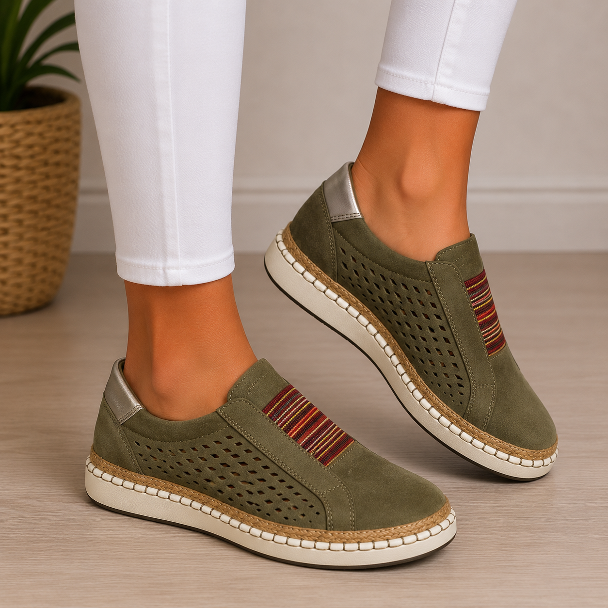 Nolwenn | Mocassins Confort Sans Lacets