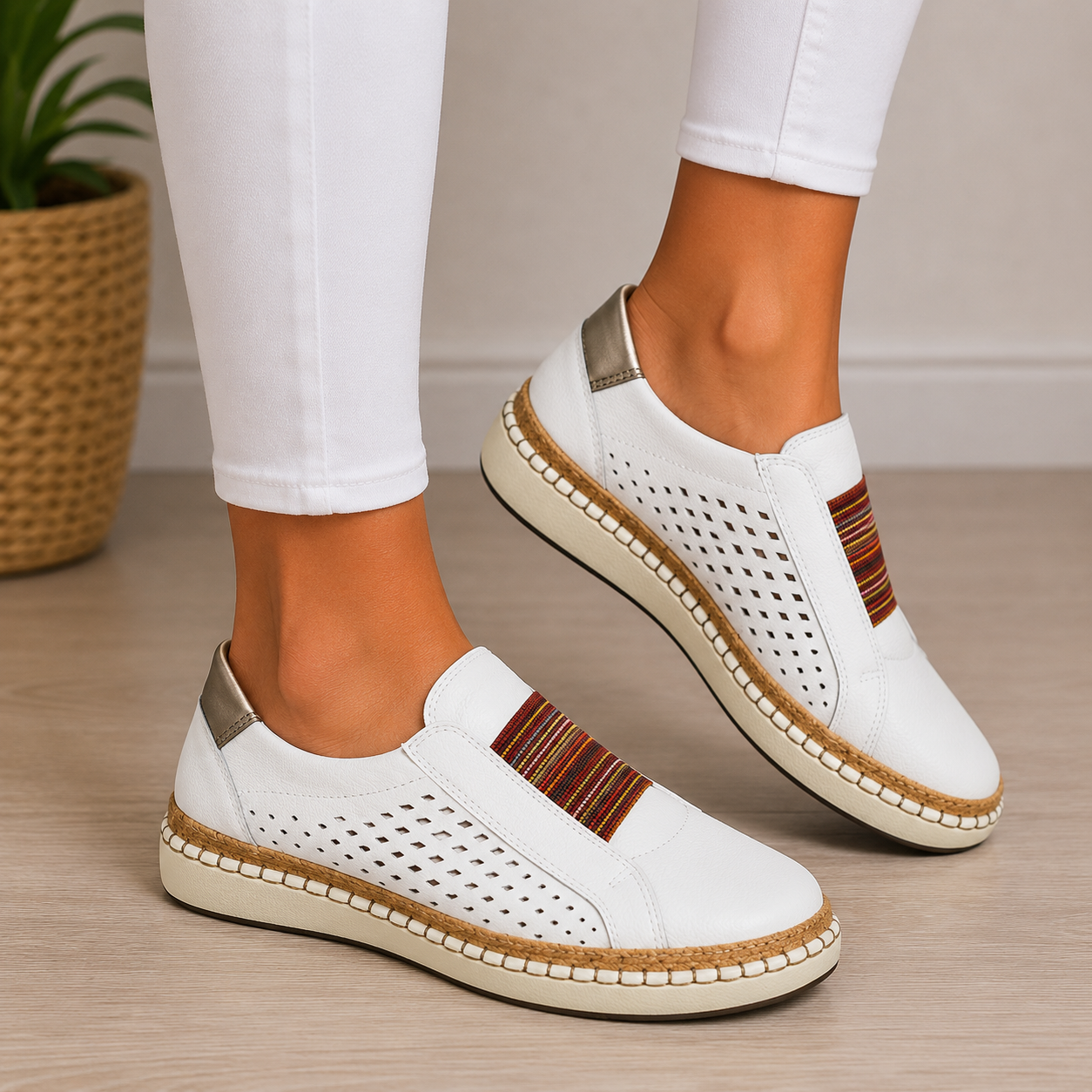 Nolwenn | Mocassins Confort Sans Lacets
