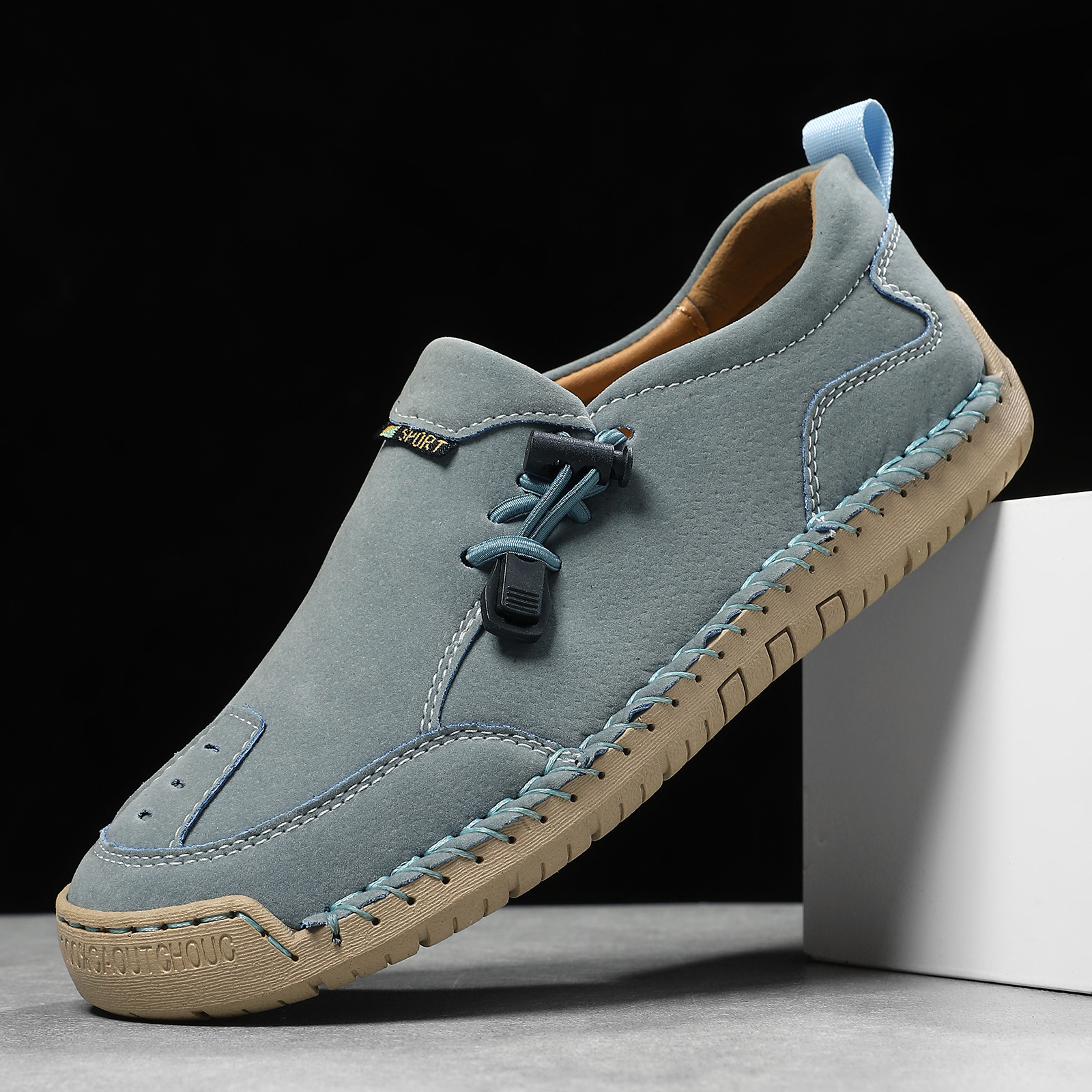 Prudence | Mocassins Confort Piqués Main