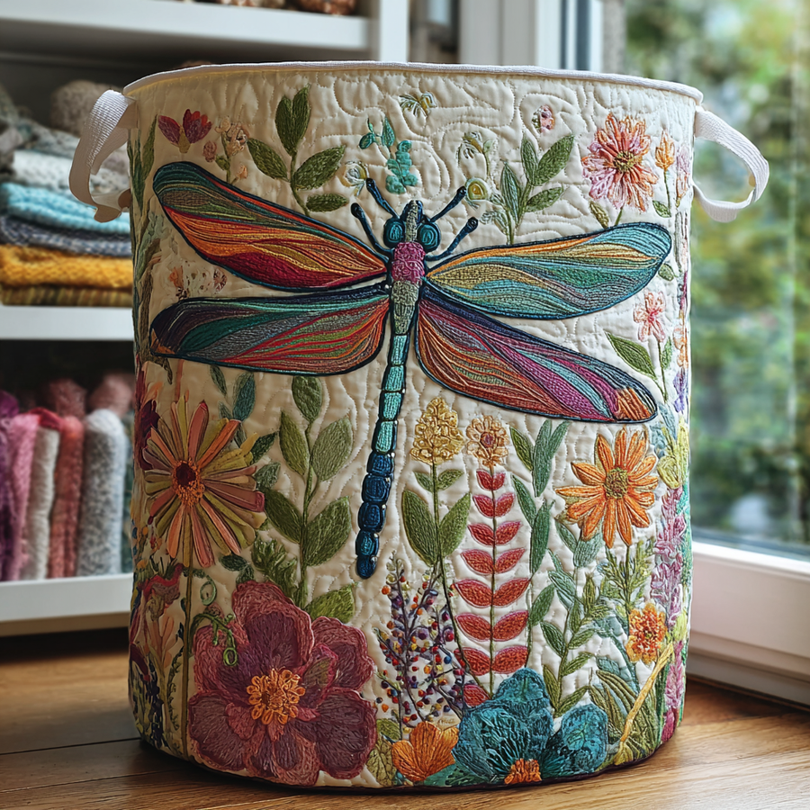 Iris | Panier à Linge Jardin aux Libellules