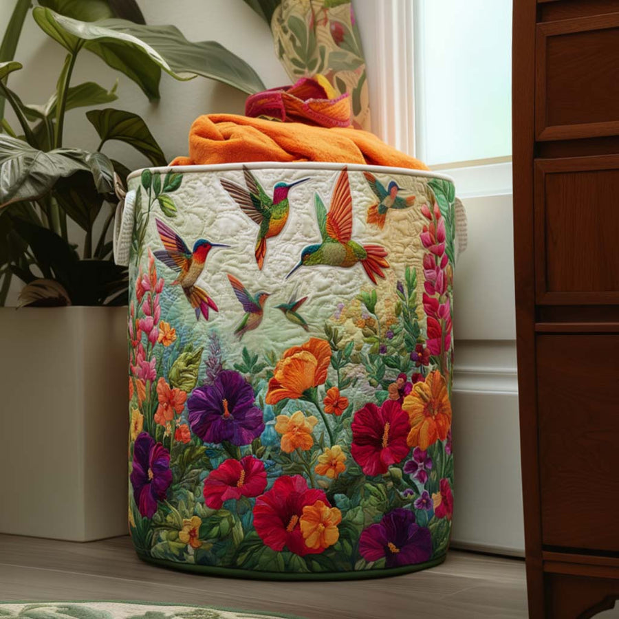 Evie | Panier à Linge Papillons et Fleurs