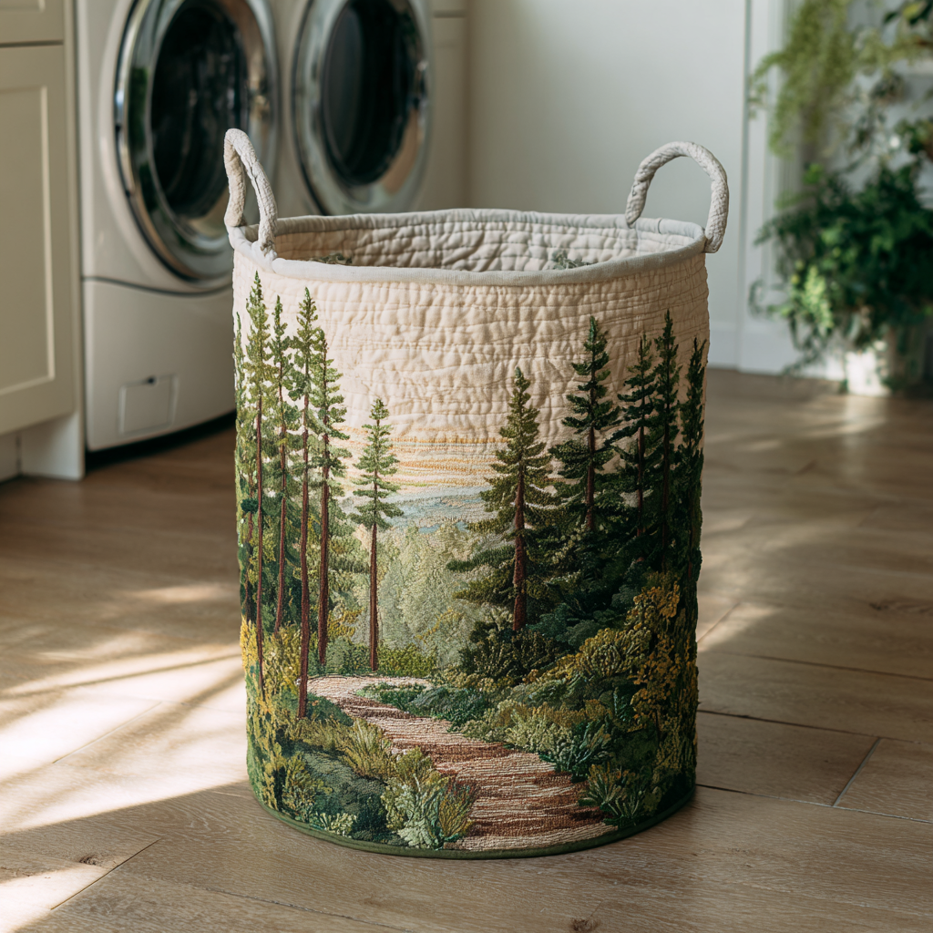 Margaux | Panier à Linge Forêt