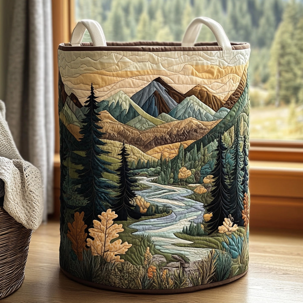 Capucine | Panier à Linge Ruisseau Forestier