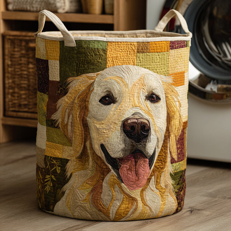Camille | Panier à Linge Golden Retriever