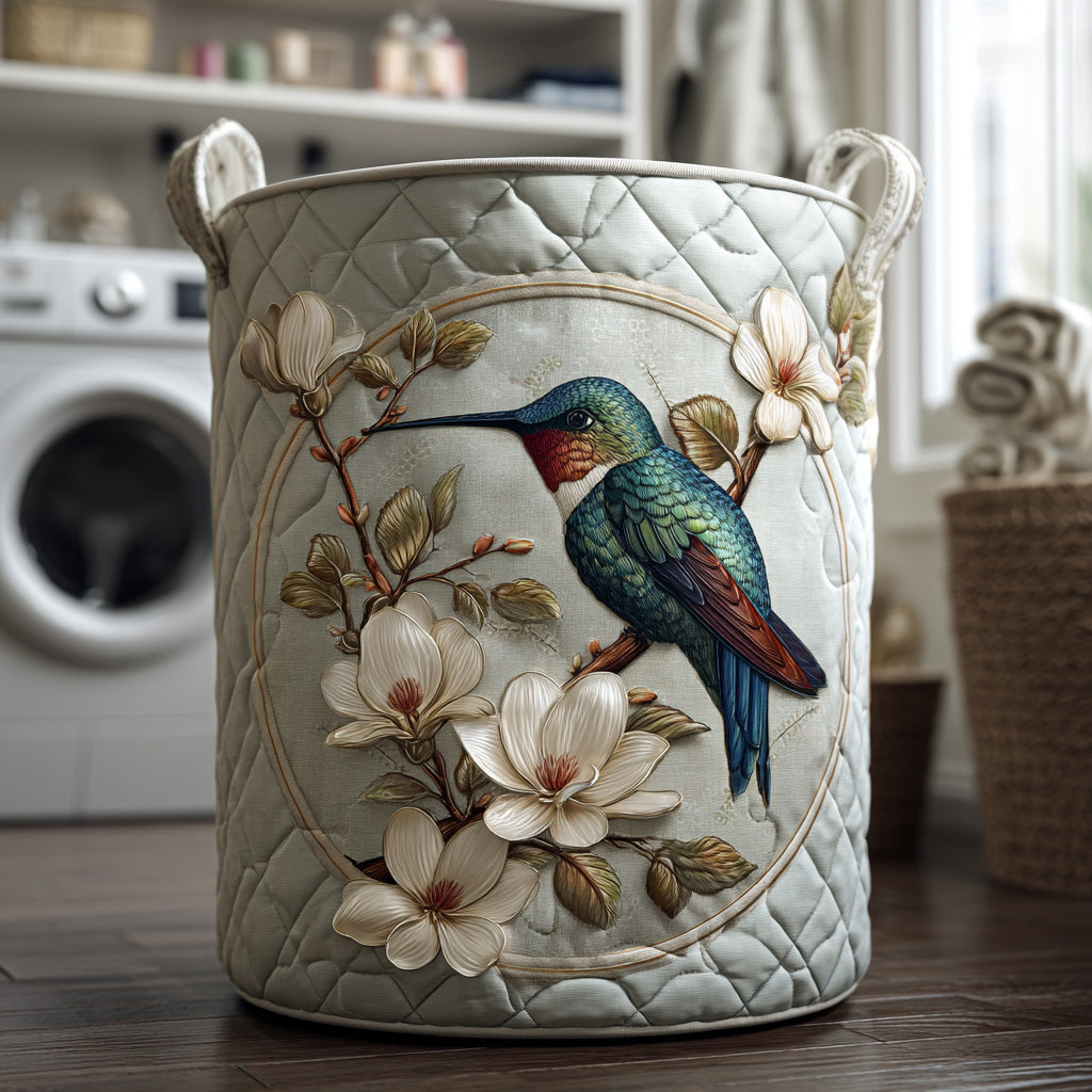 Daisy | Panier à Linge Colibri Dentelle