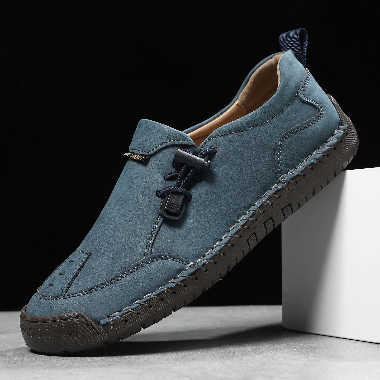 Prudence | Mocassins Confort Piqués Main