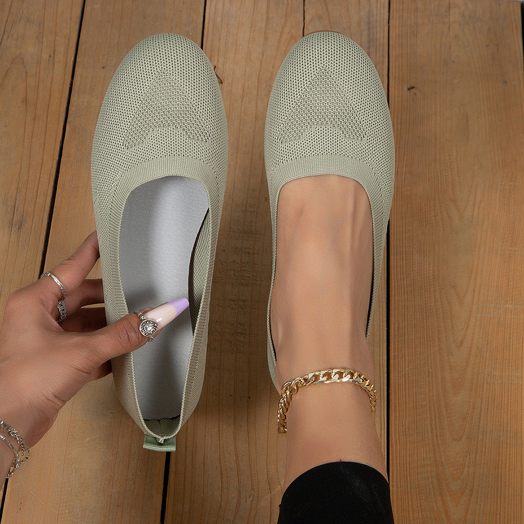 Mélusine | Ballerines Souples en Maille