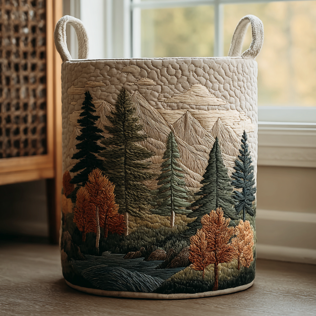 Margaux | Panier à Linge Forêt