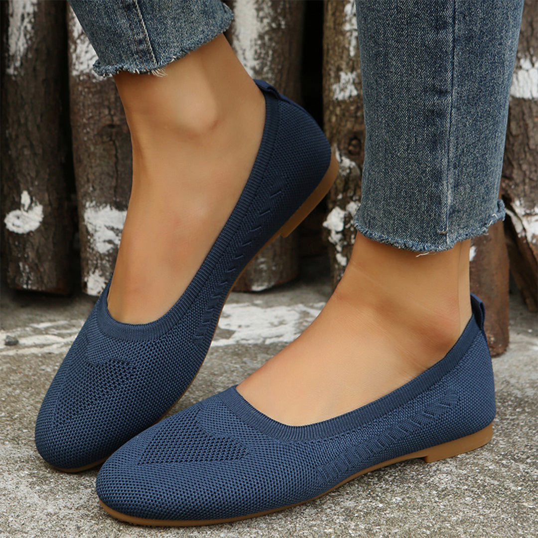 Mélusine | Ballerines Souples en Maille