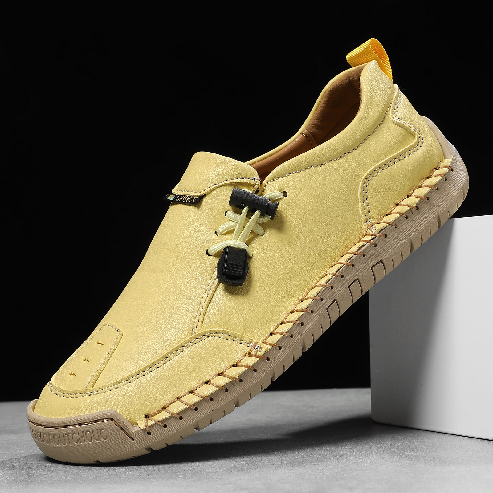 Prudence | Mocassins Confort Piqués Main