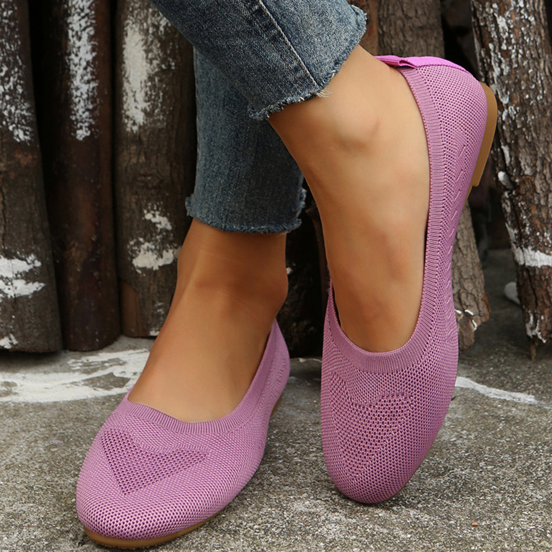Mélusine | Ballerines Souples en Maille