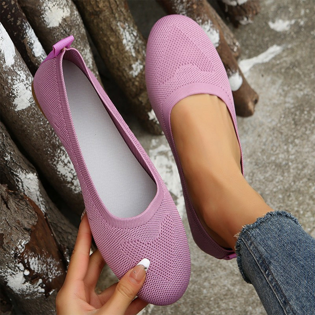 Mélusine | Ballerines Souples en Maille