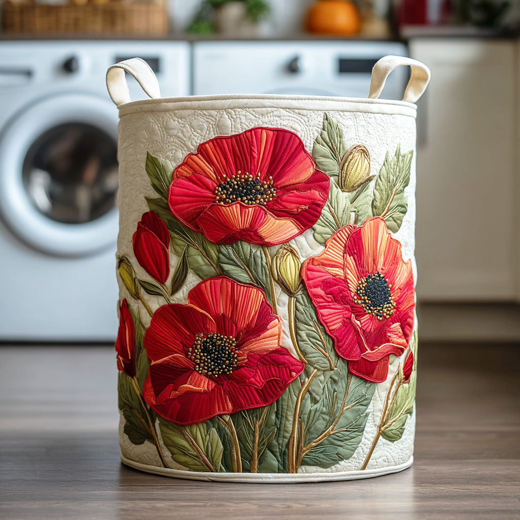 Ruby | Panier à Linge Rêve de Coquelicots