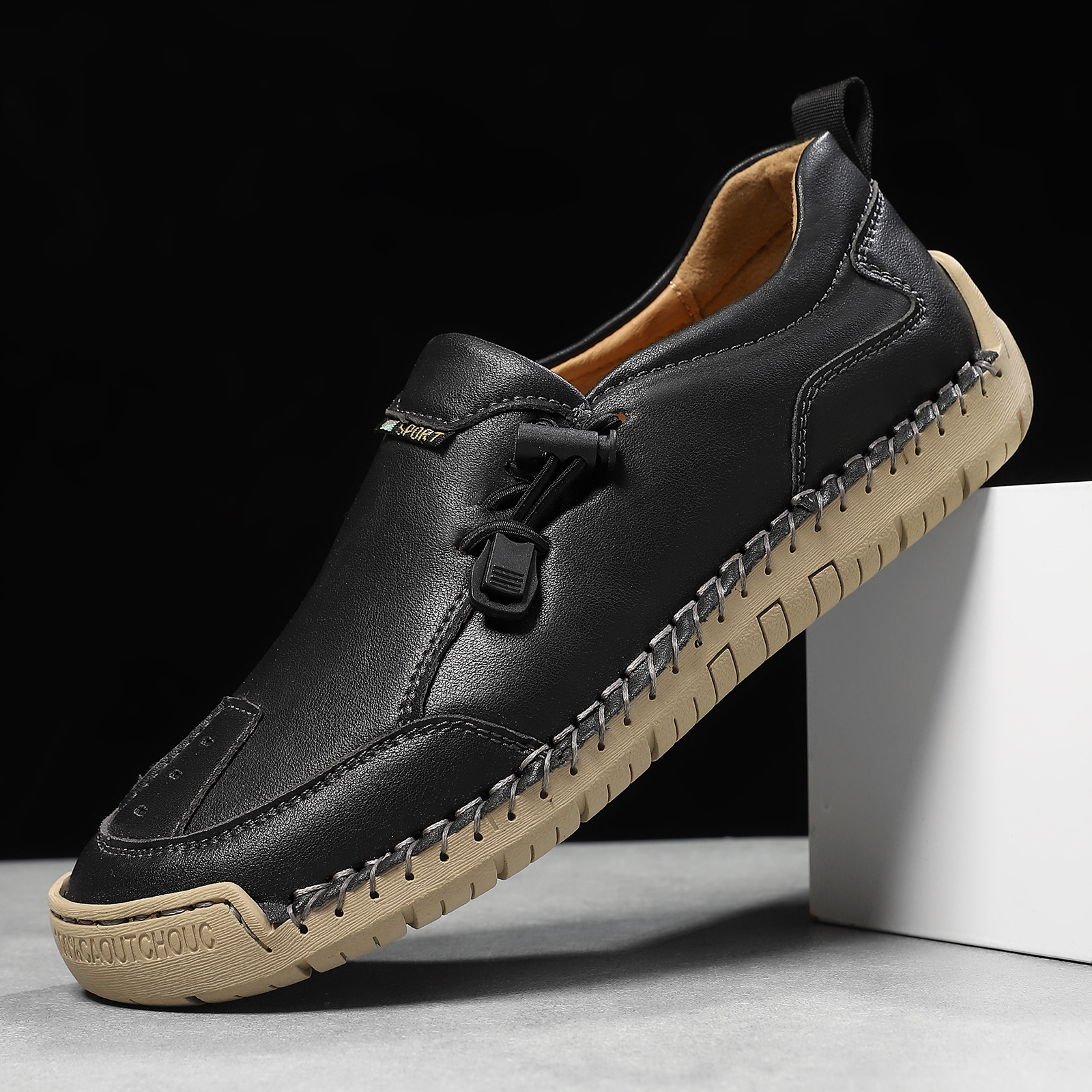 Prudence | Mocassins Confort Piqués Main