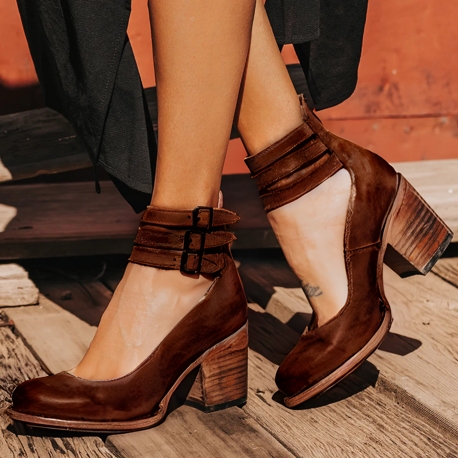 Huberte | Bottines Élégance Western Chic
