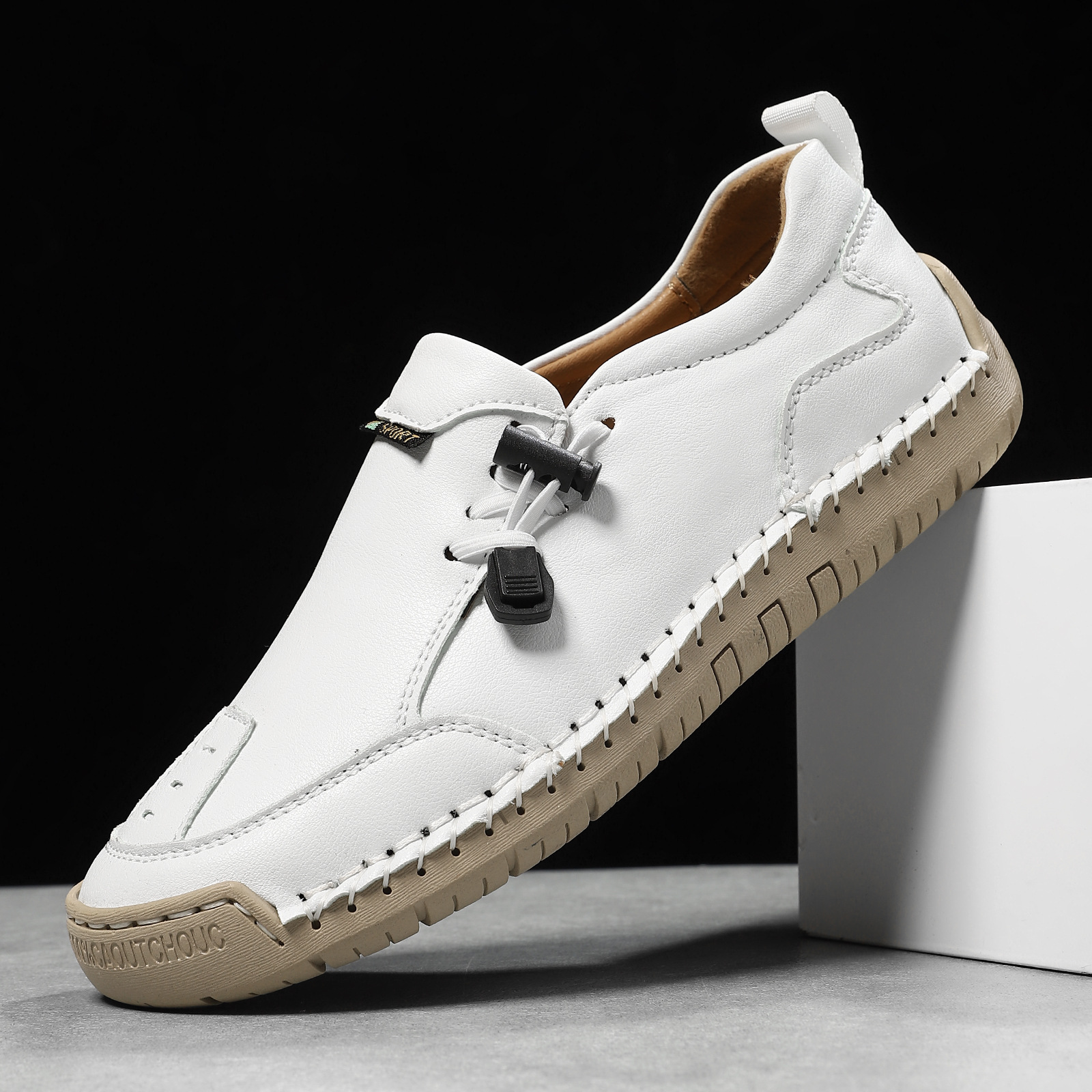 Prudence | Mocassins Confort Piqués Main