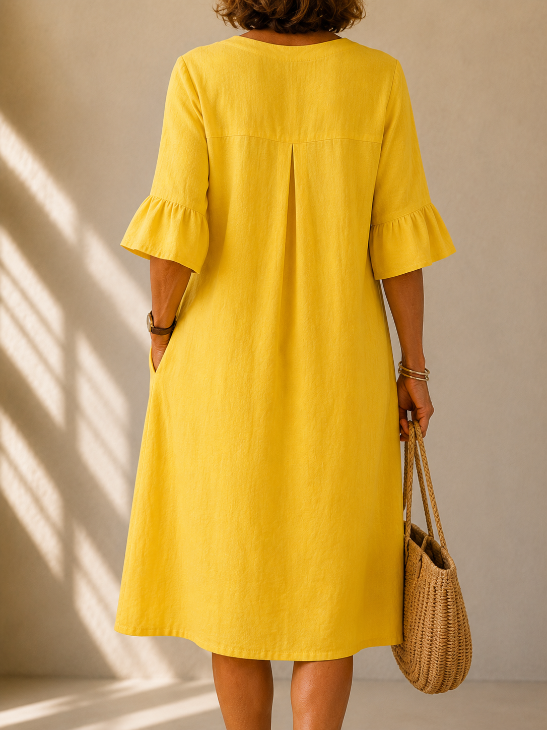 Quitterie | Robe Boutonnée Ample