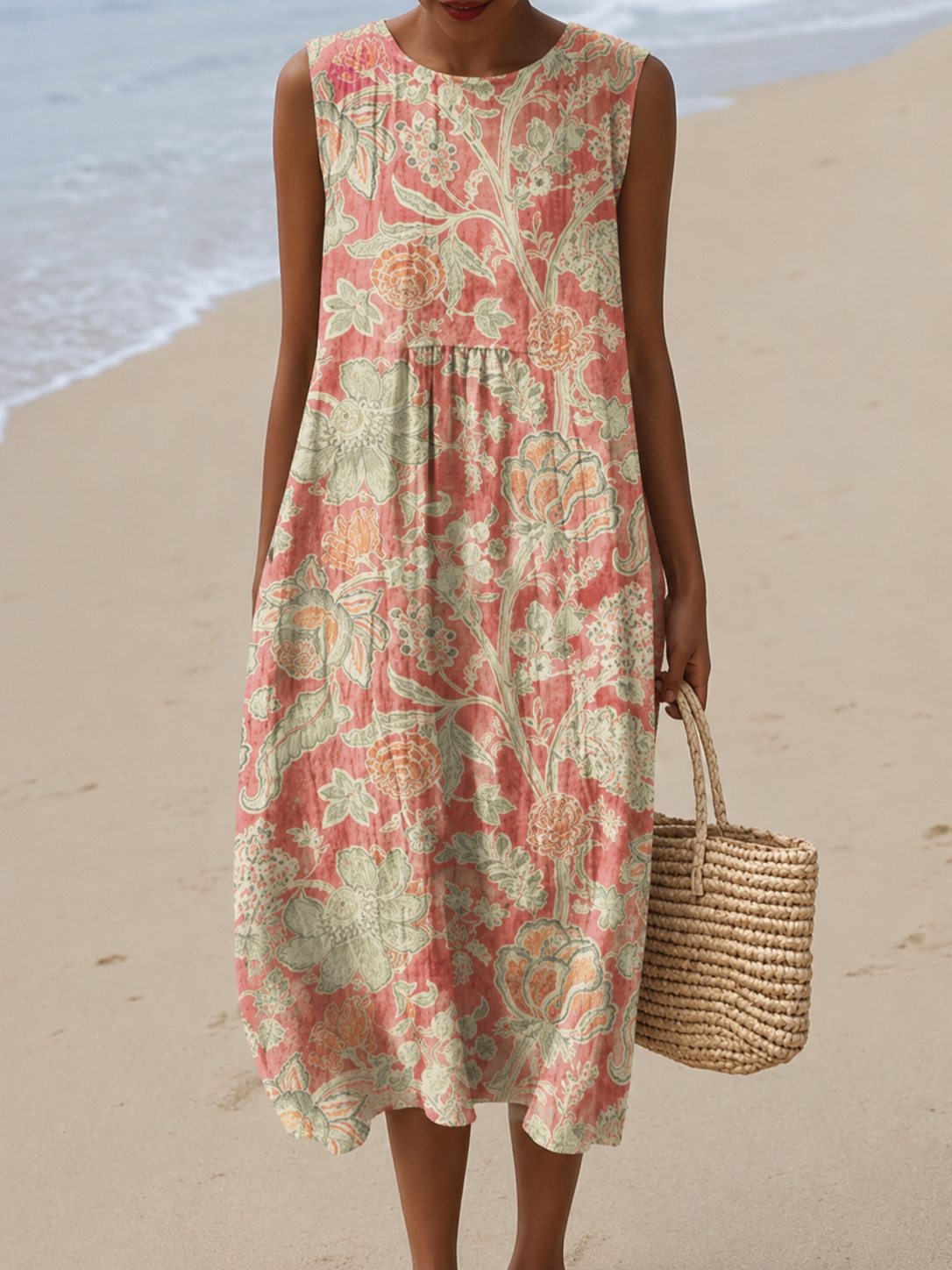 Beatriz™ Robe Midi Fleurie