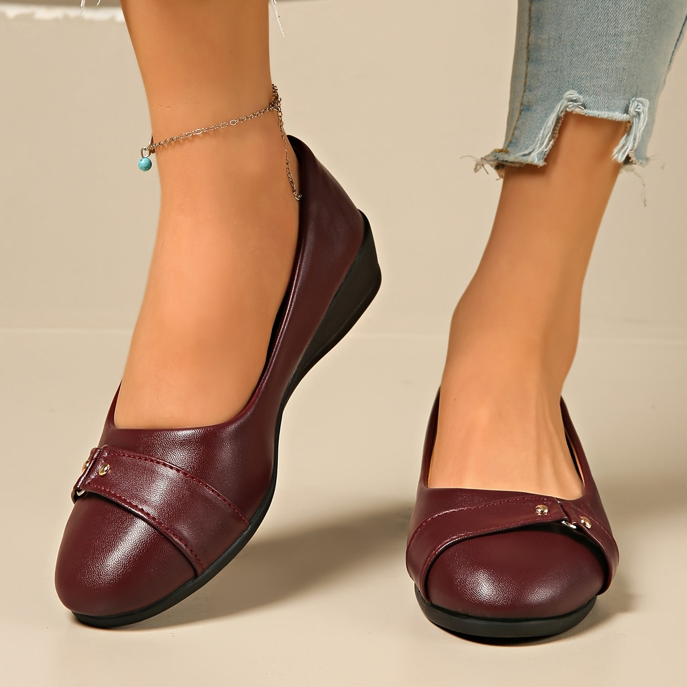 Maëva | Ballerines Compensées Confort