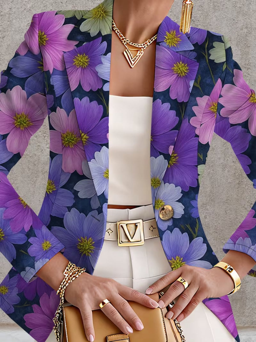 Bérénice | Veste Blazer Cosmos Violet